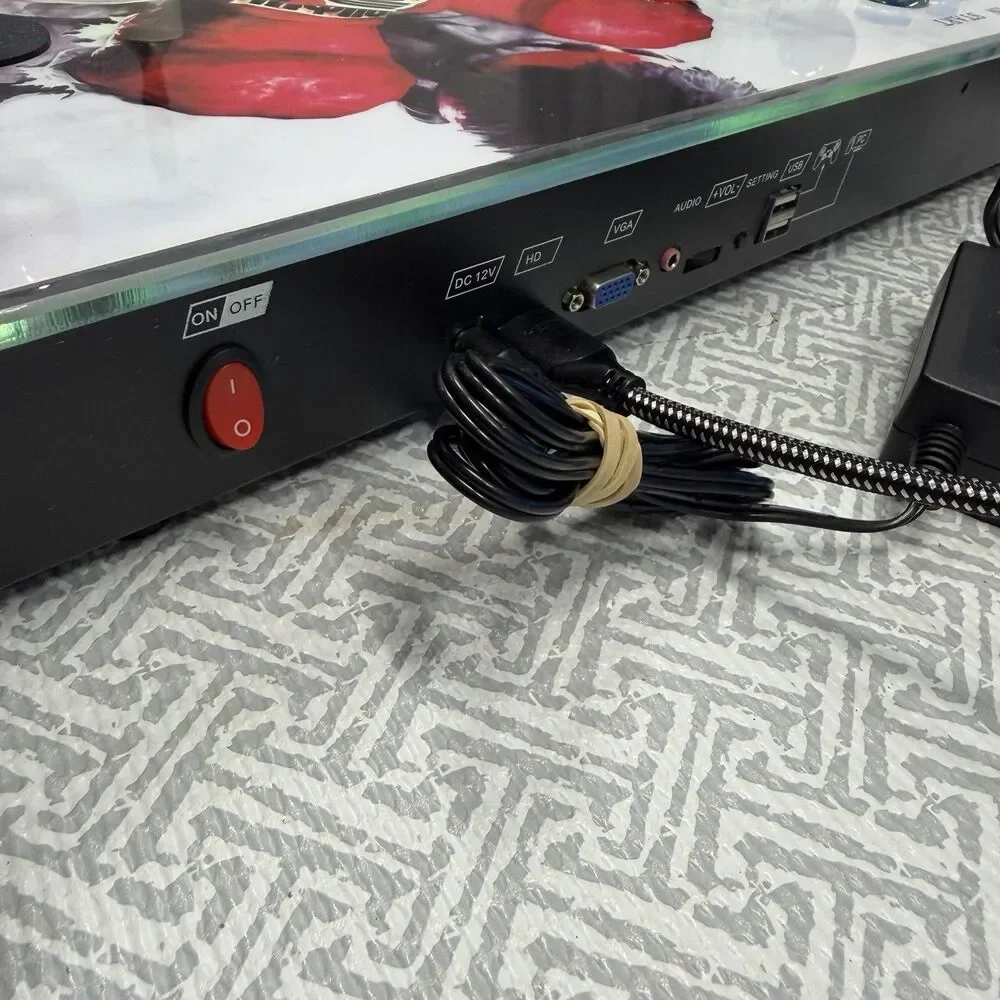 Pandora's Box Retro Arcade Console 4260 Games - Street Fighter Theme, EUC